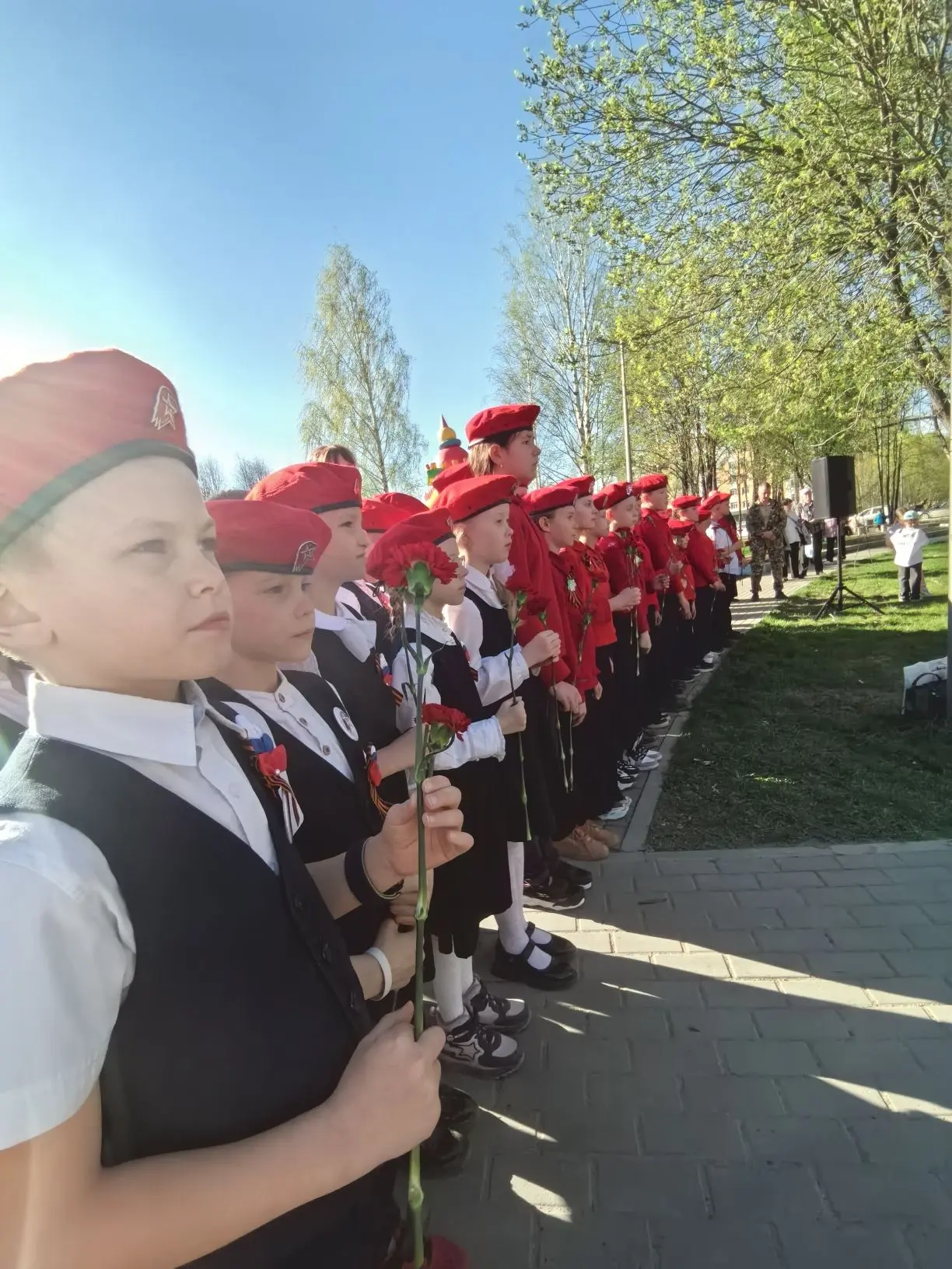 🇷🇺🔥🌟Вчера в Парке Победы состоялось торжественное мероприятие, посвященное обновлению Аллеи Славы Ге