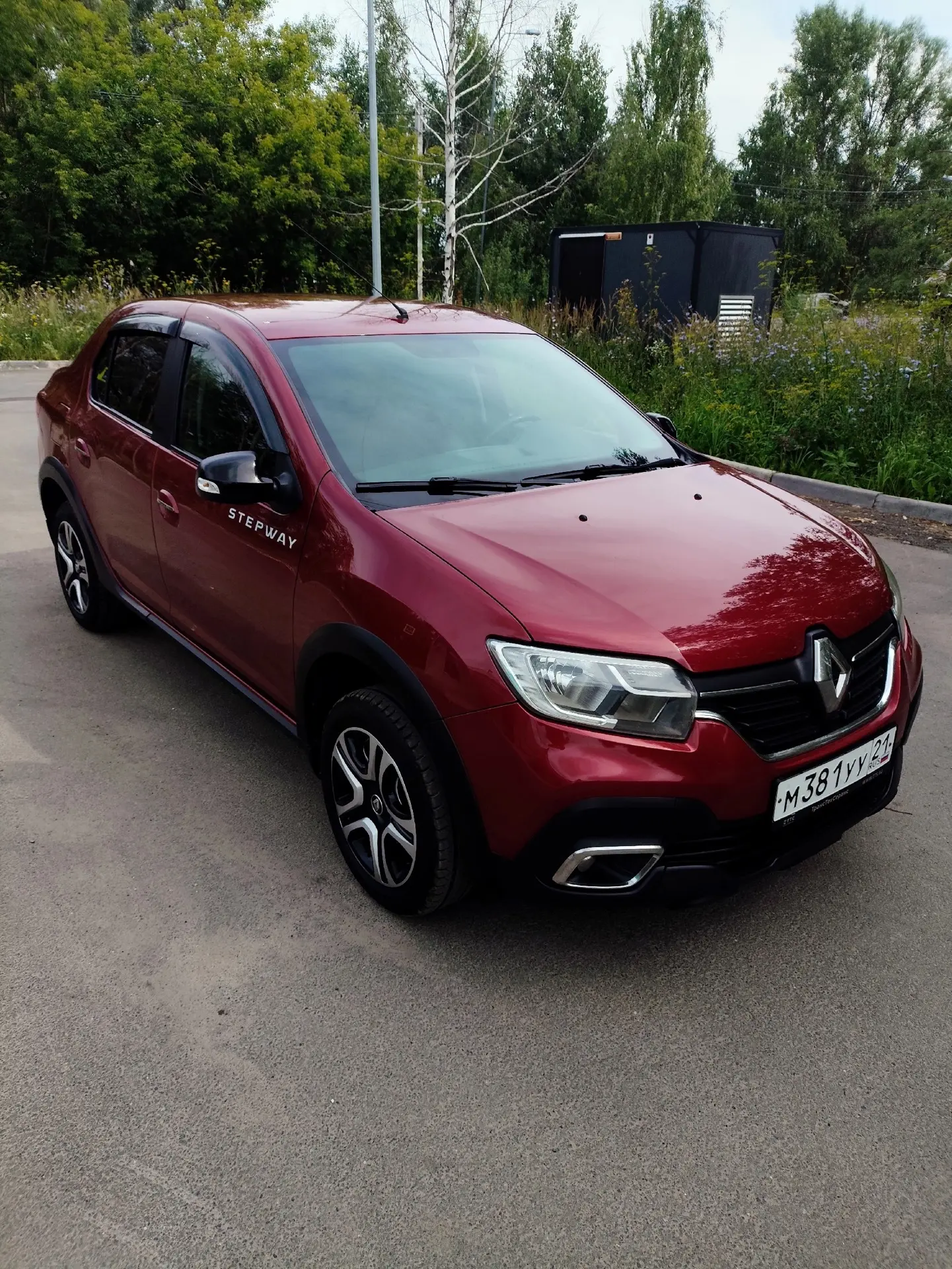 Renault Logan Stepway 1.6 CVT, 2018 год.