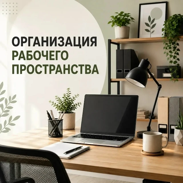 ️Организация рабочего пространства
