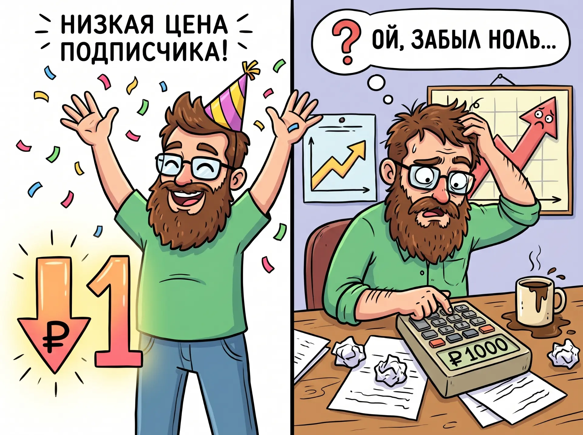 📍Почему бюджетный подписчик — не всегда хорошо?