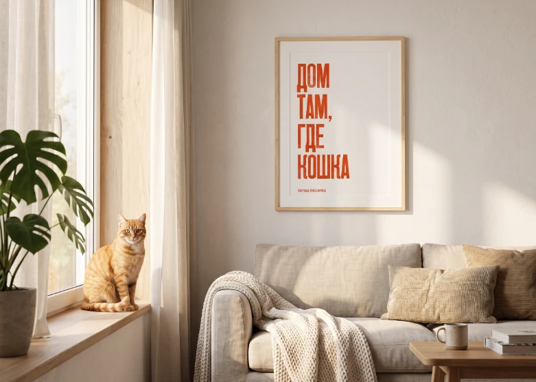 🐾 Плакаты для дома, где живут питомцы