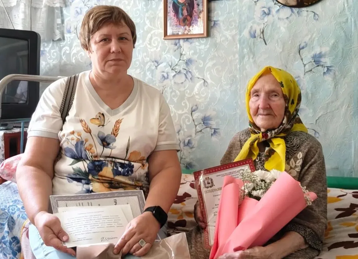 12 августа 2026 года отметила 100-летний юбилей жительница с. Чиргуши Лукояновского окр...