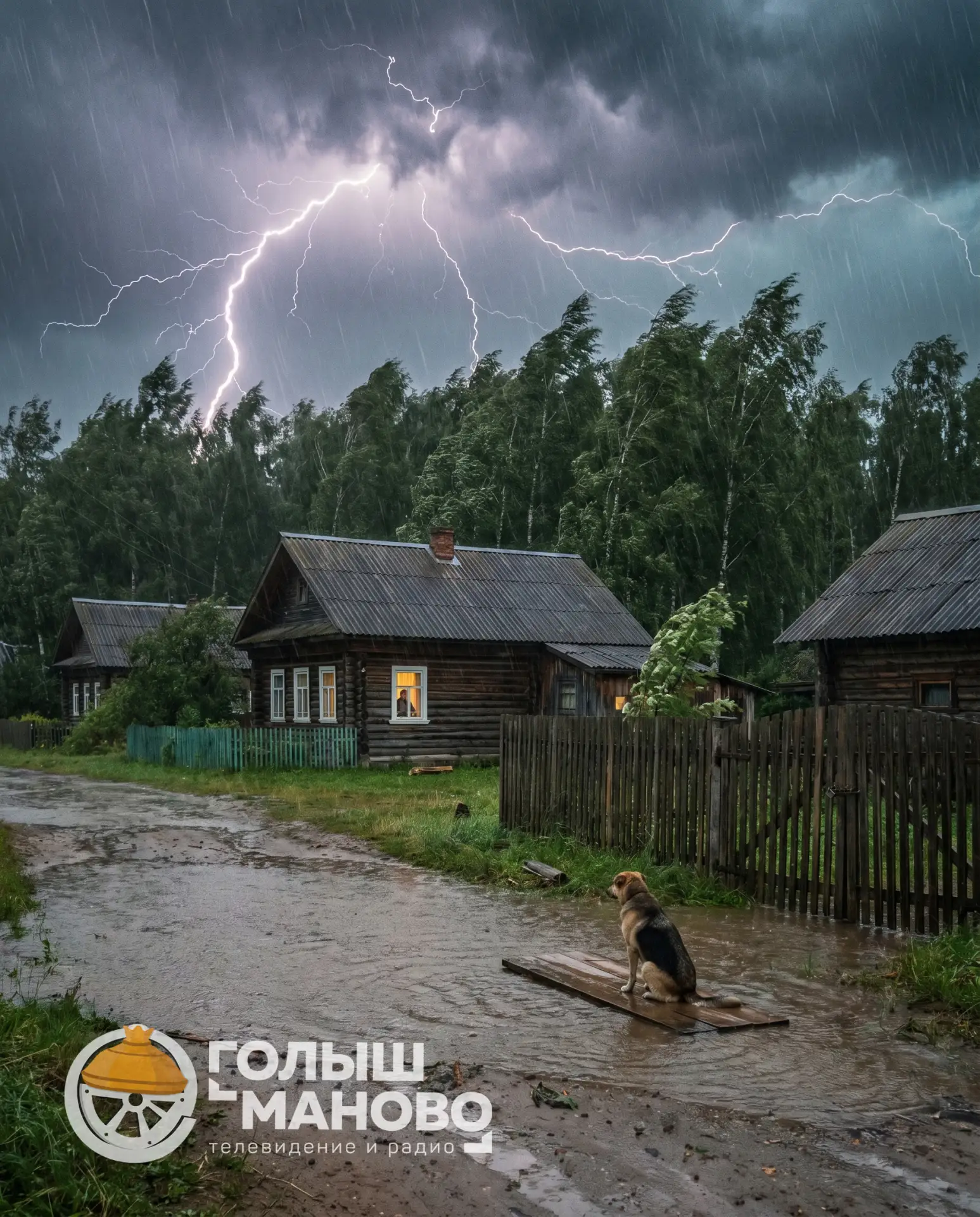 ⛈️ Неустойчивая погода с сильными дождями и локальными грозами сохранится на юге Тюменской области в