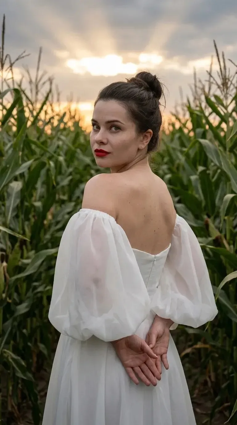 Кадры в кукурузном поле 🌽

Иногда не нужна сложная локация, чтобы фотографии выглядели эффектно,при