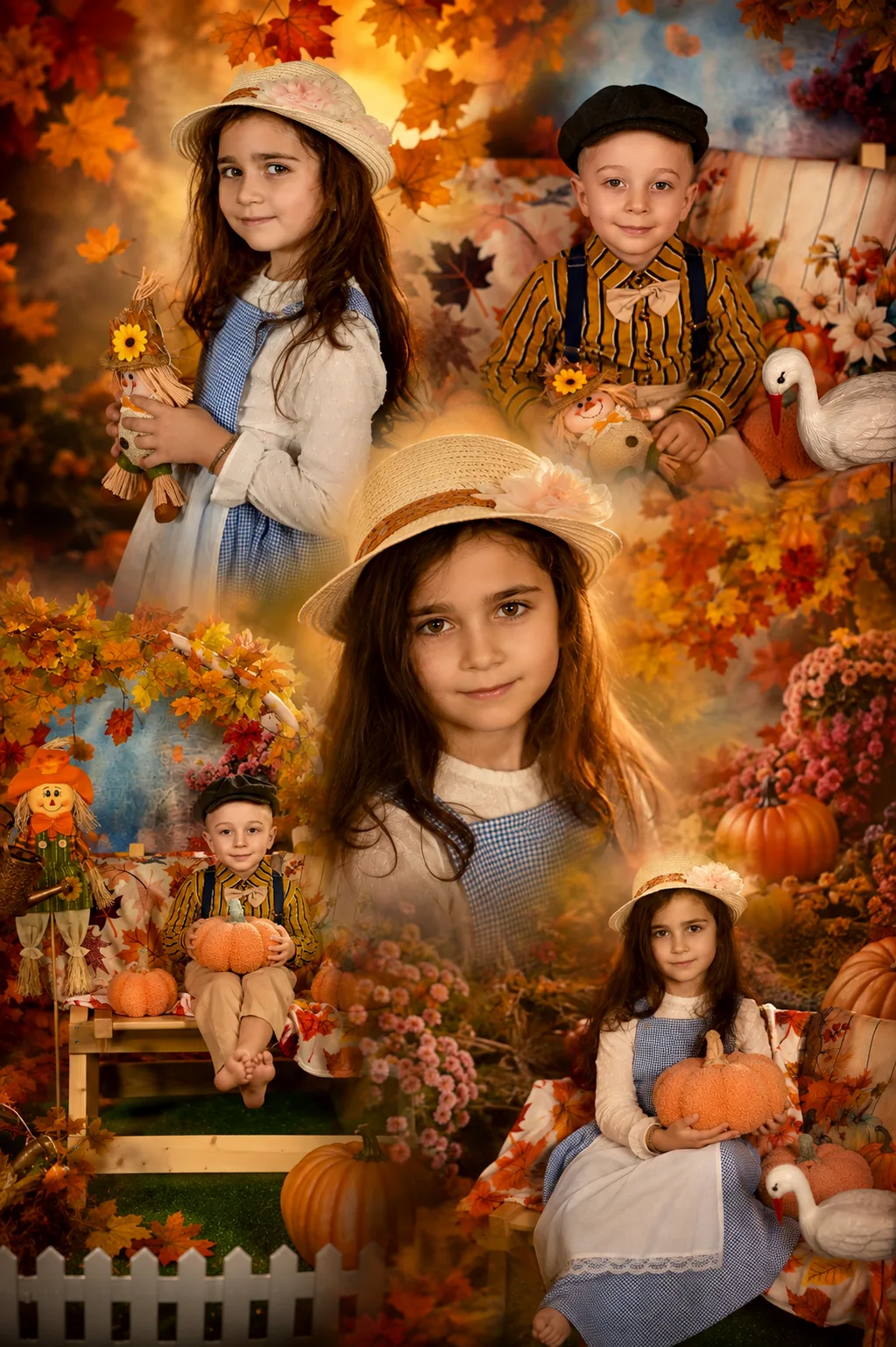 Готовится новая тема для осенней фотосессии в детском саду!📸🍁