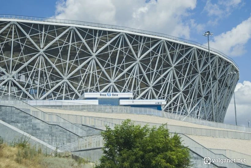 🏟️🥉 «Волгоград Арена» вошла в тройку лучших спортивных объектов России!