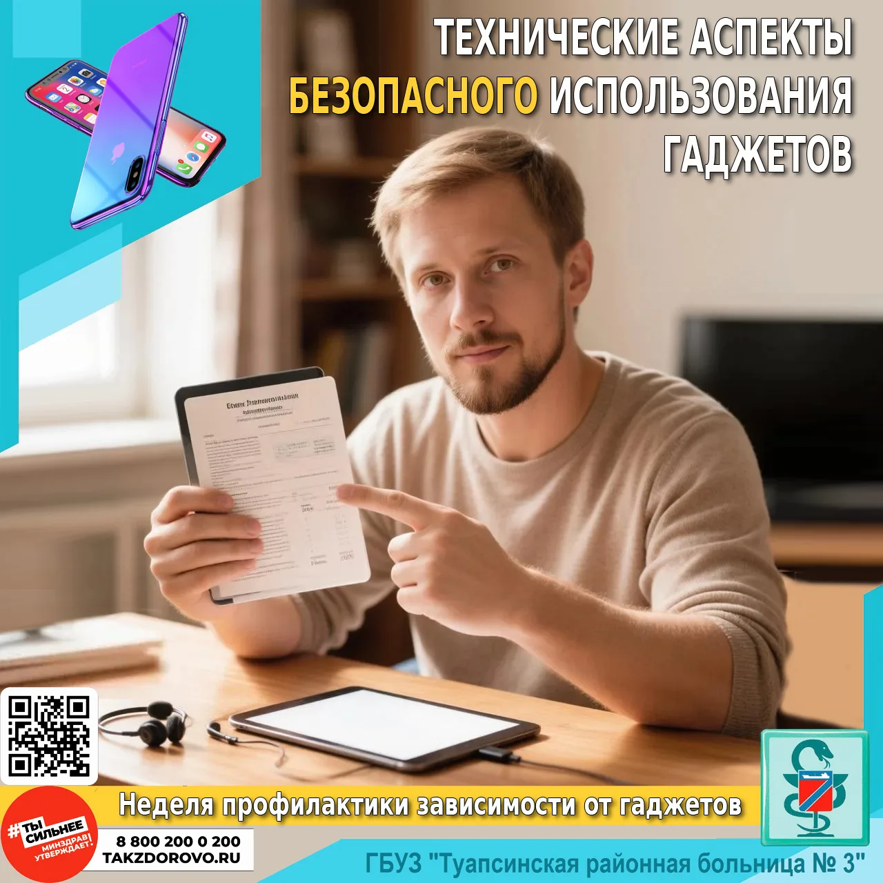 ТЕХНИЧЕСКИЕ АСПЕКТЫ БЕЗОПАСНОГО ИСПОЛЬЗОВАНИЯ ГАДЖЕТОВ

⚠️ Выбирайте устройства с низким уровнем изл