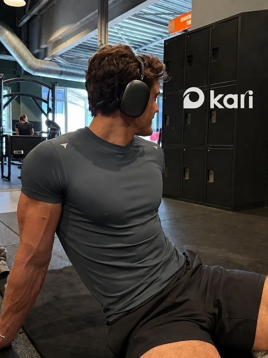 ⚡️ Футболка спортивная для зала, Kari
