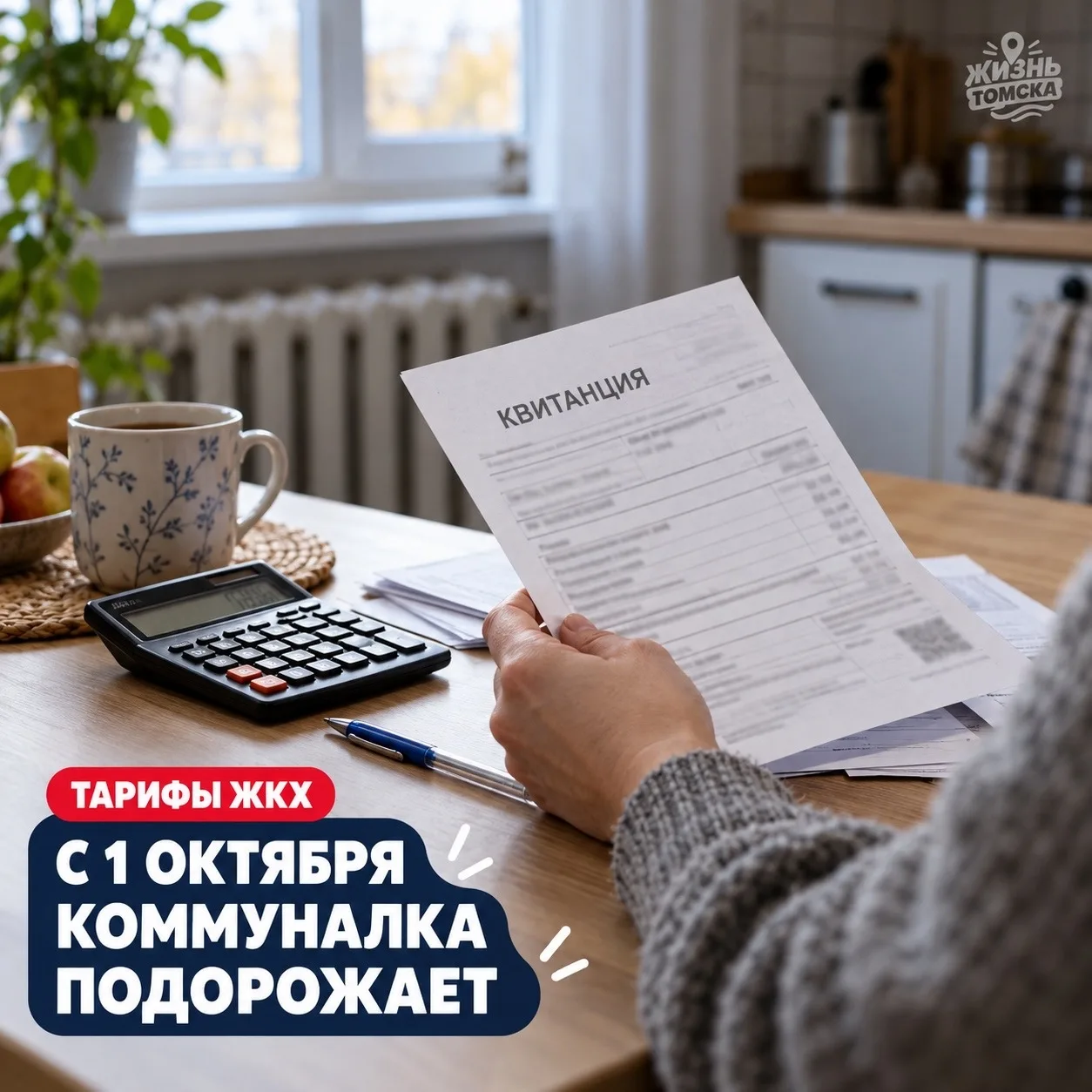 Вода, тепло и свет станут дороже: томичей ждут новые тарифы с 1 октября