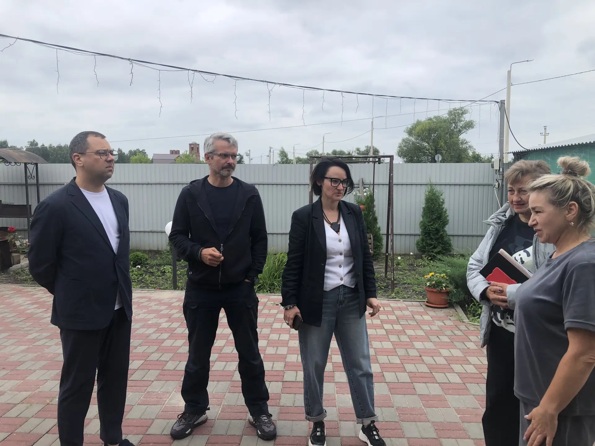 Вместе с главой Тамбовского муниципального округа Александром Орионовым встретился с жителями села К
