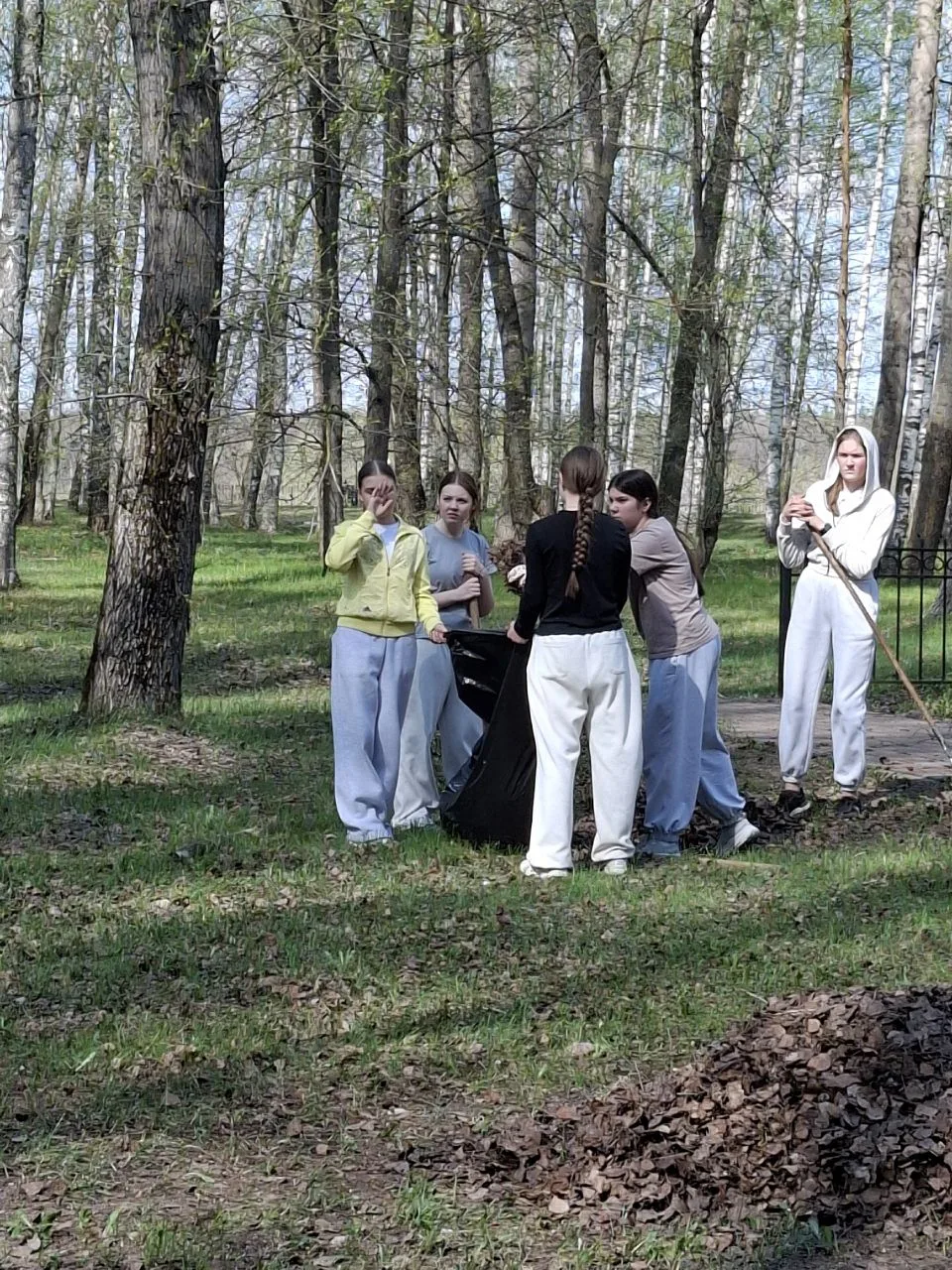 🌳 Чистый парк — дело наших рук!