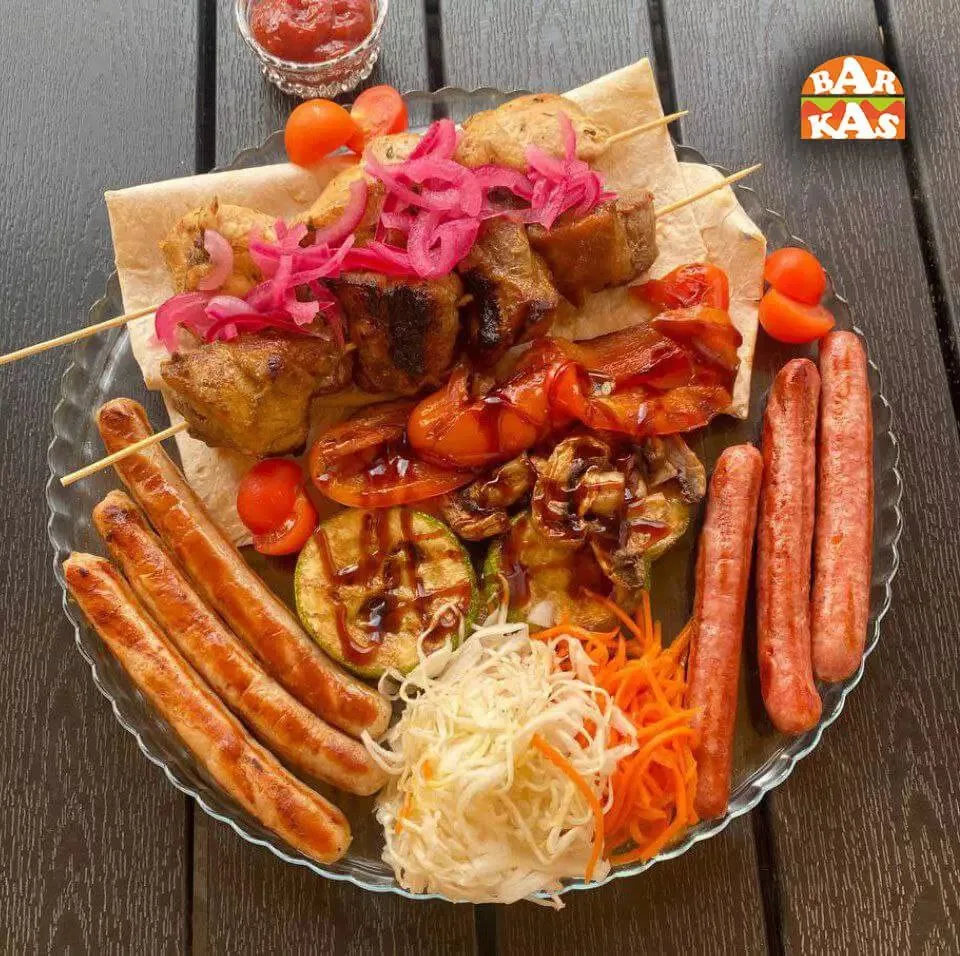 Мясная тарелка «Мега Гриль» 🍖🌭🥩