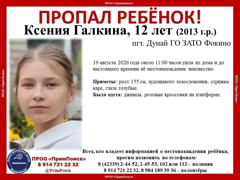 ВНИМАНИЕ! ПРОПАЛ РЕБЁНОК!