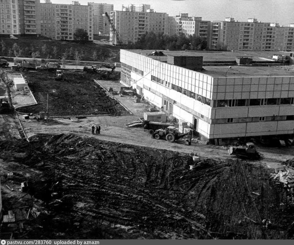 Улица Рокотова, строительство универсама