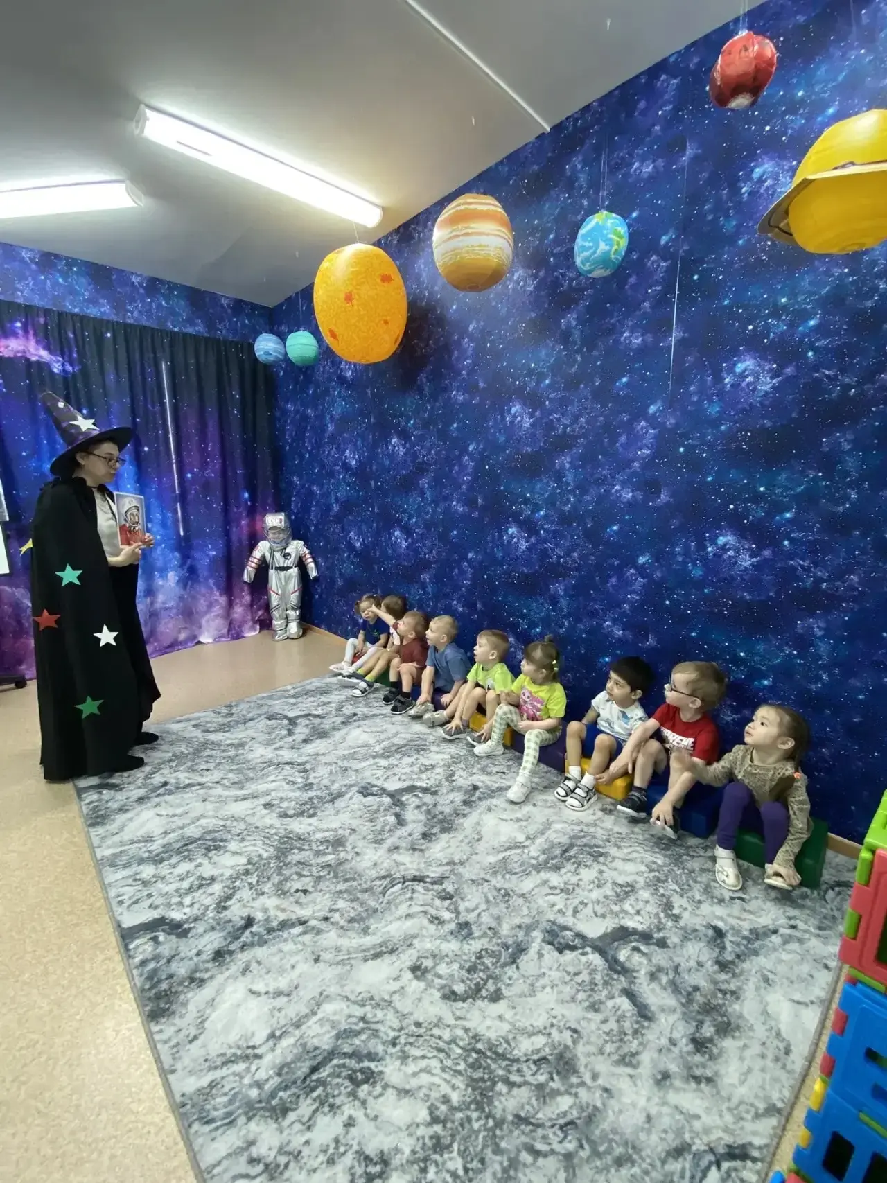 Космическое путешествие в первой младшей группе! ￼￼