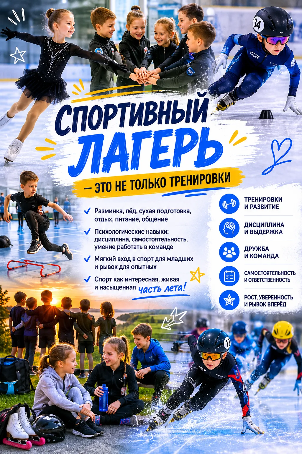 Лето часто воспринимается как пауза: школа закончилась, режим ослаб, хочется отдыхать. ...