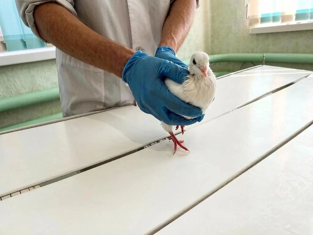 🐦  Ветеринарный специалист ОГУ «Петровская райСББЖ» помог домашнему голубю

В ветеринарную клинику 