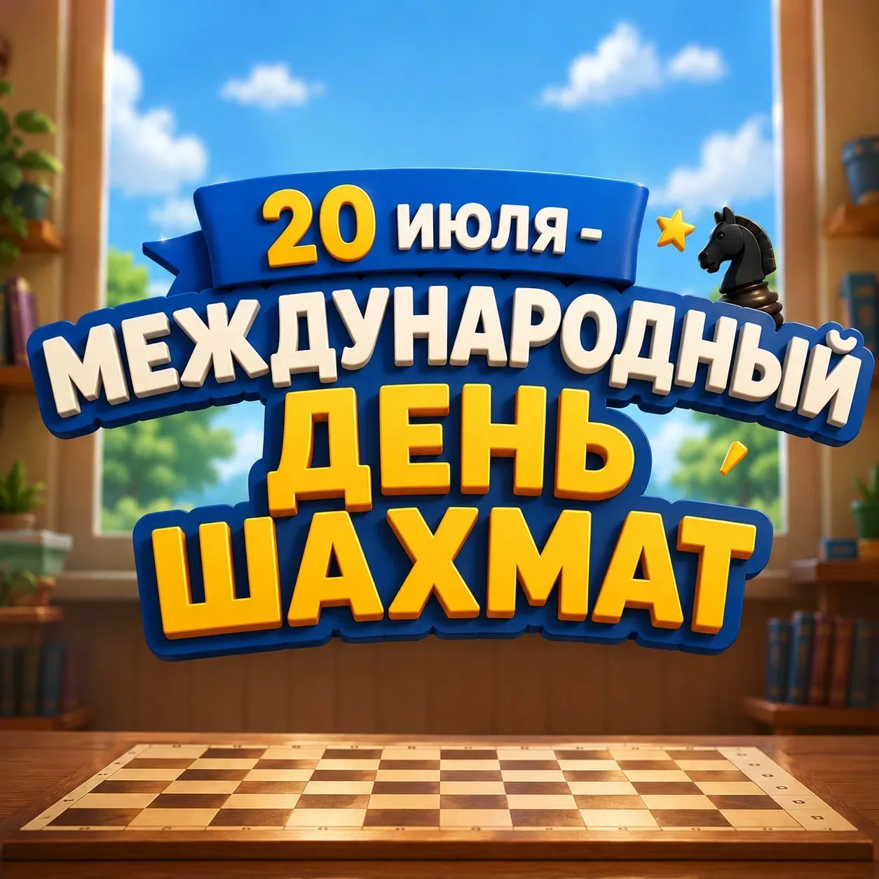 ♟ Шахматы — игра, которая развивает с детства!