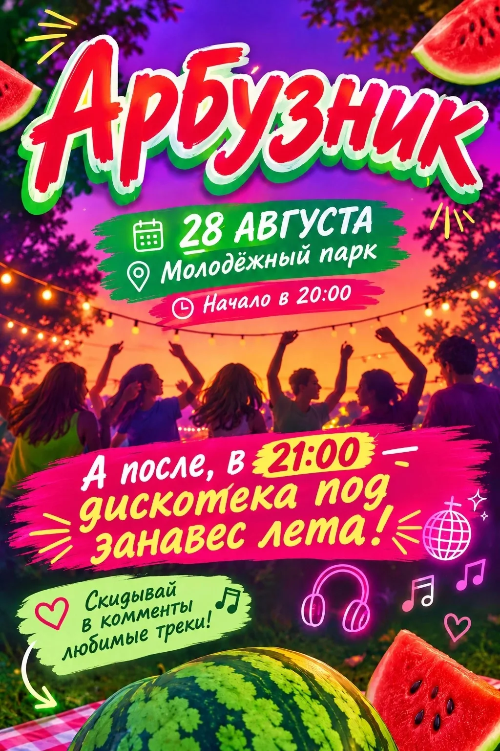Лето уходит, но мы не готовы с вами прощаться! 🔥