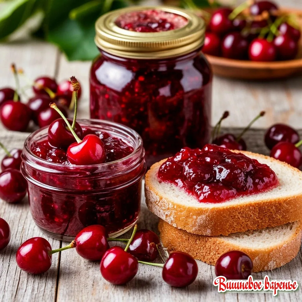 Вишнёвое варенье без косточек