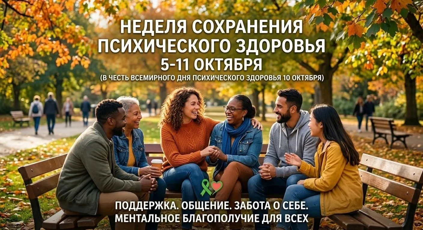 Неделя сохранения психического здоровья: заботимся о себе и близких