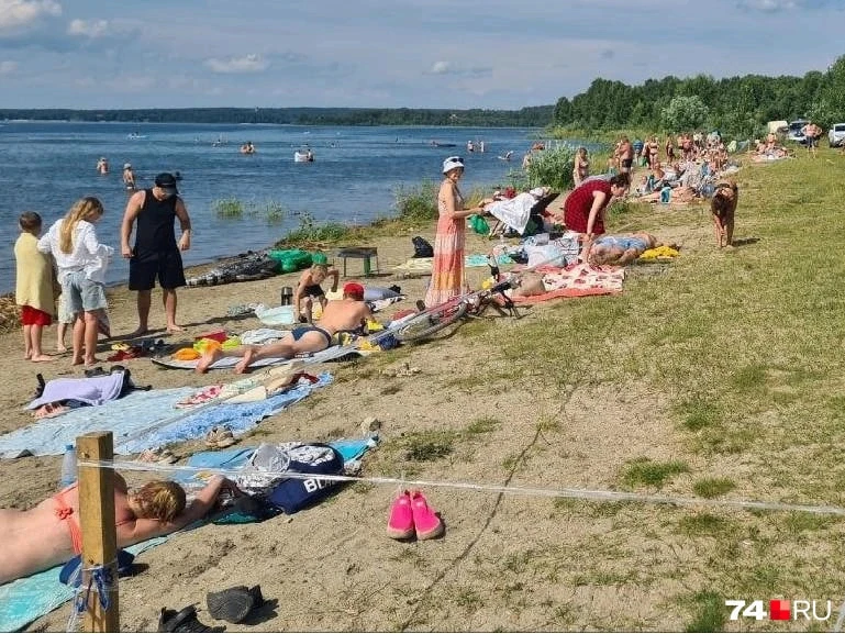 На Увильдах огородили популярный пляж у села Губернского в Аргаяшском районе