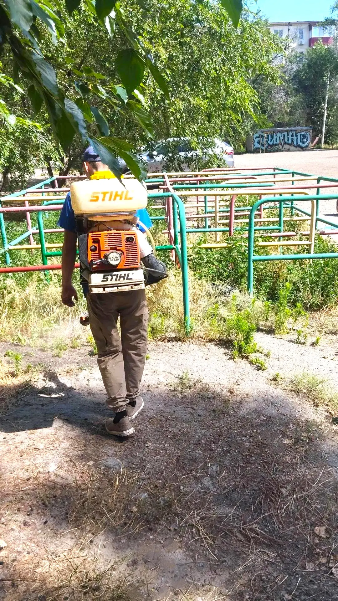 🛡 Забота о каждом уголке вашего двора! 🌿 

На детской площадке по адресу улица Савушкина дом 28 ки
