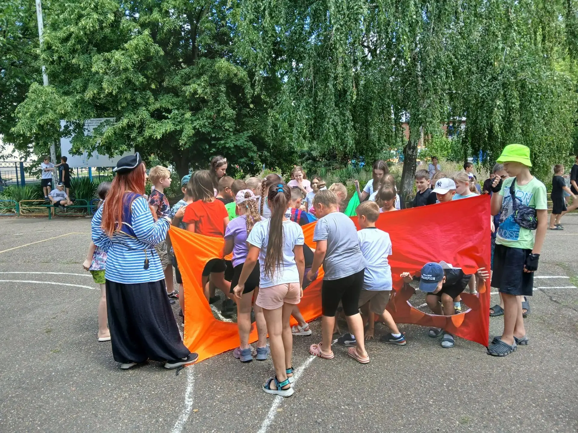 Пятый день, он же завершающий день первой недели в лагере "Арлекин" был таким же насыщенным, как и п