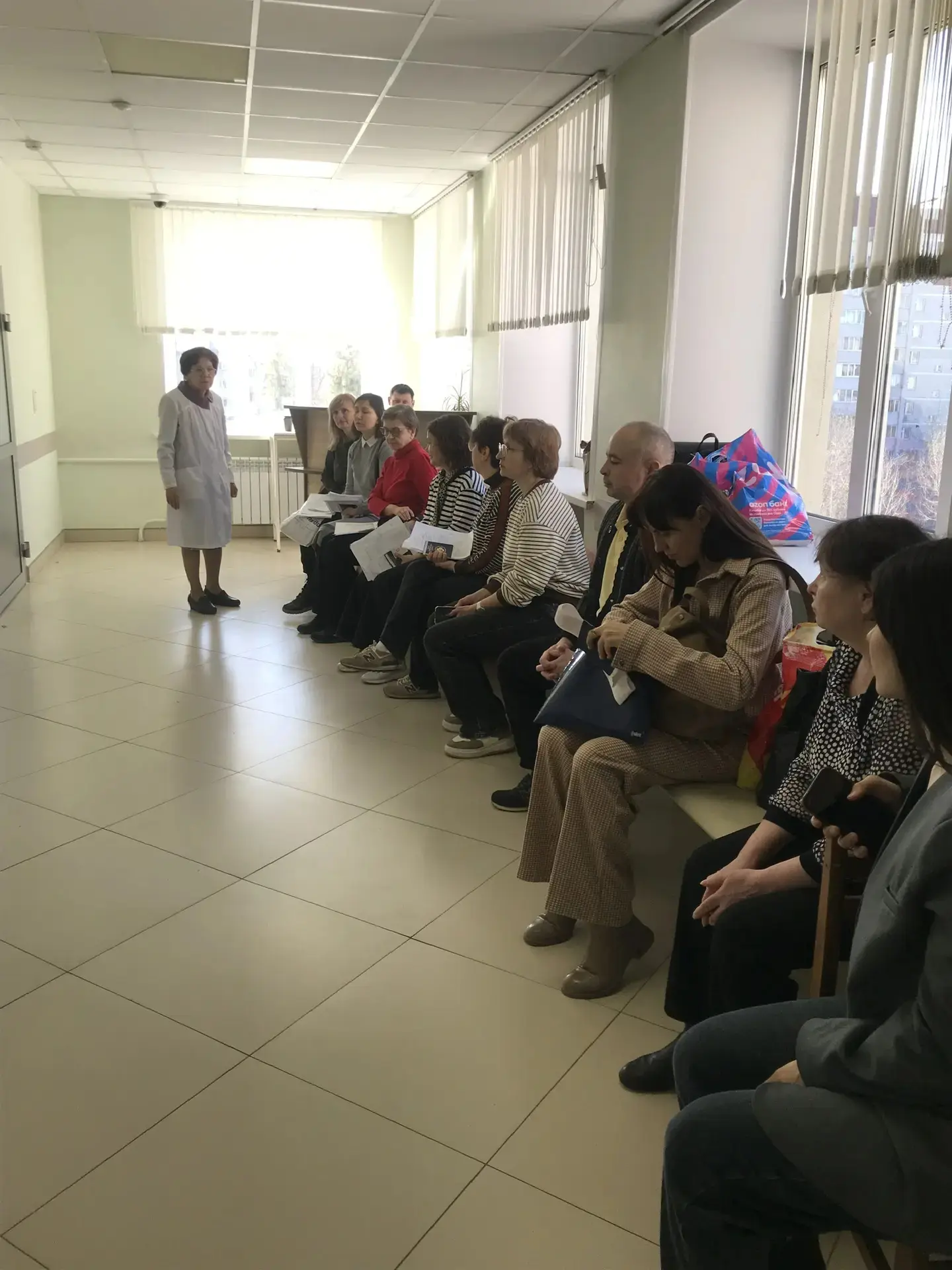 Лекция о здоровом долголетии прошла в поликлинике N2 ЦГКБ N18 Казани.