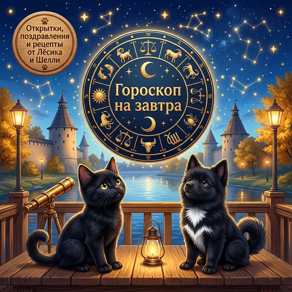 ЗВЁЗДНЫЙ ВЕСТНИК: ГОРОСКОП НА ЗАВТРА, 8 ОКТЯБРЯ ✨🐾— Шелли, взгляни на небосклон — звёз...