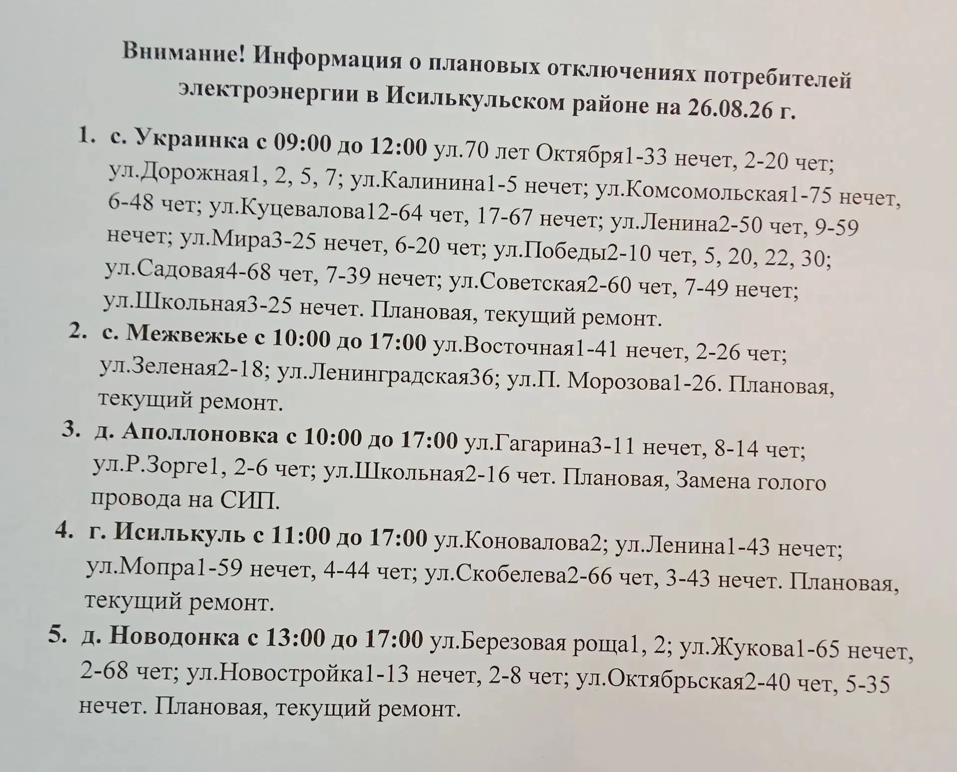 Медиа публикации