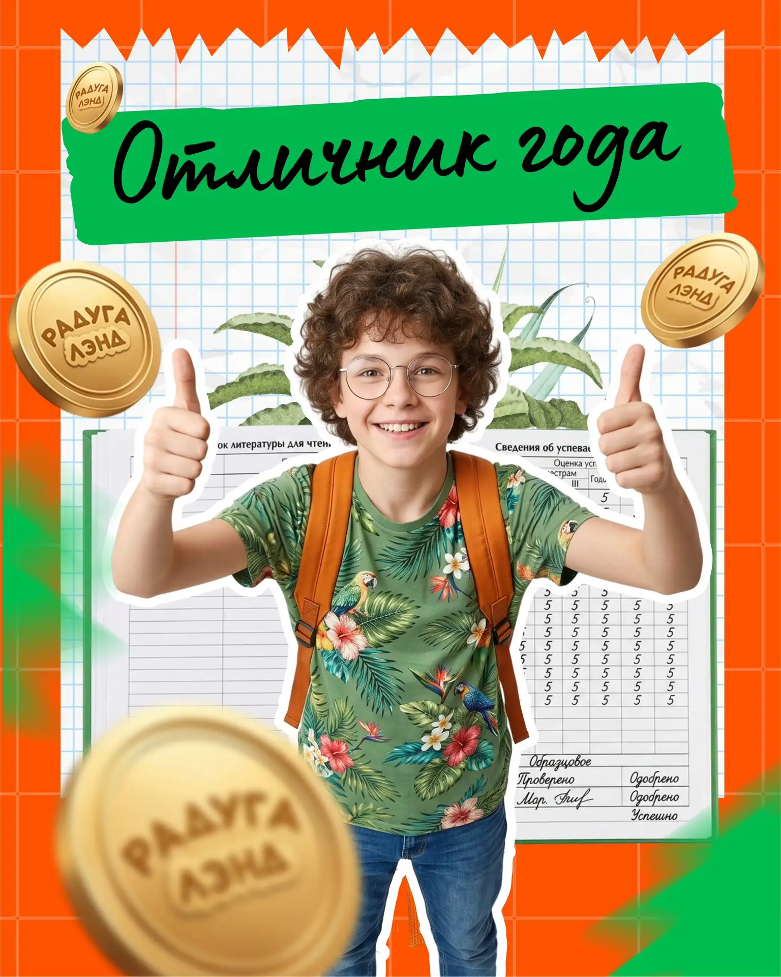Пришло время для отличников!