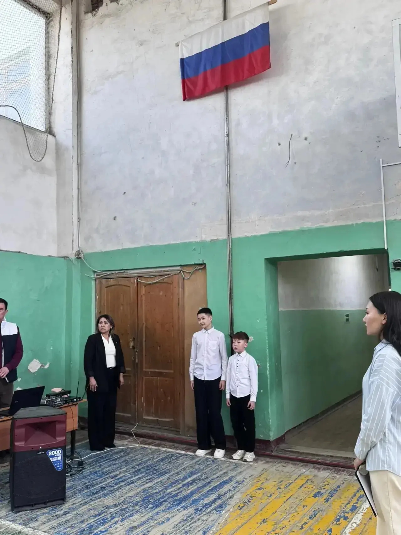 🛎️Сегодня в нашей школе состоялась традиционная еженедельная линейка поднятия Государственного флага