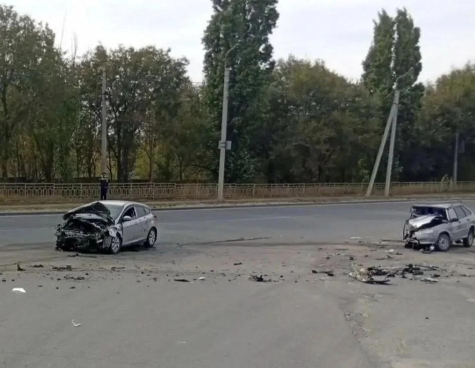 В Камышинском районе вчера днем случилось ДТП.