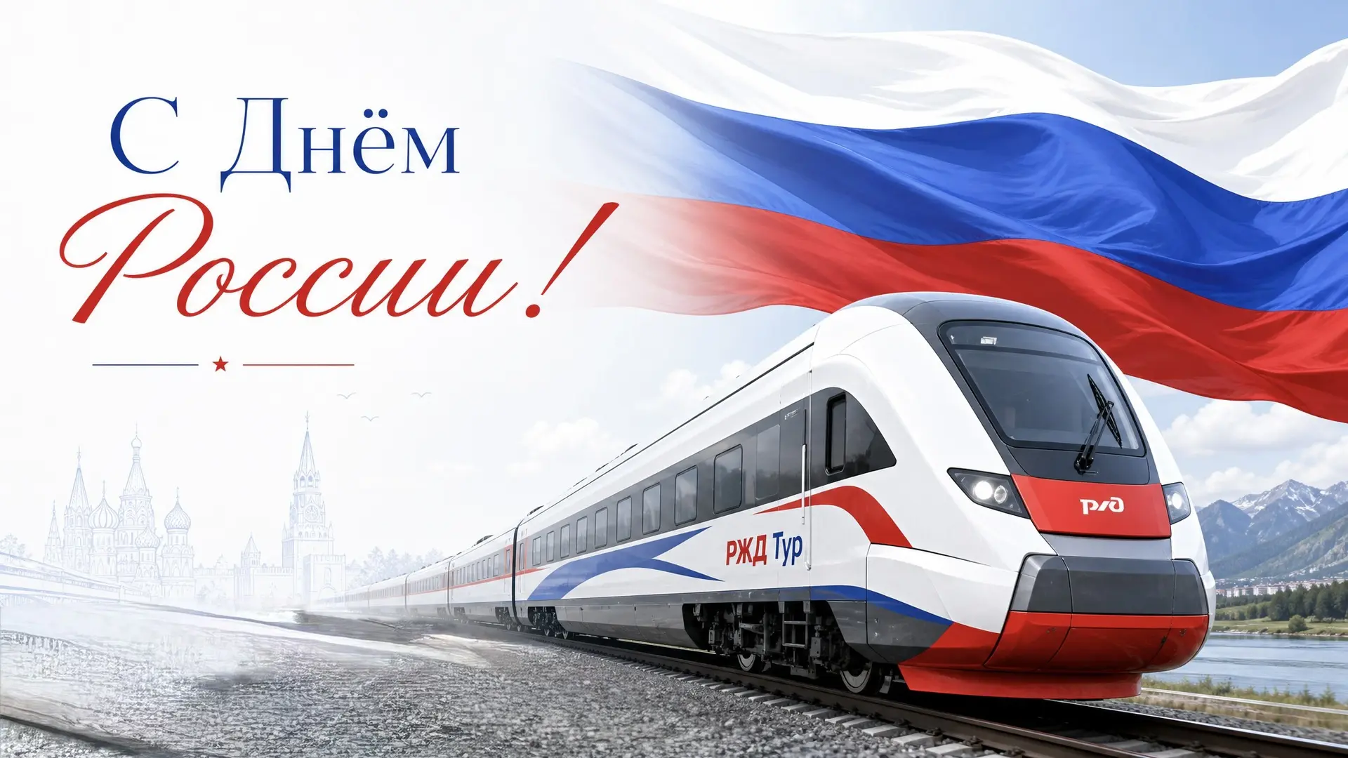 С Днём России! 🇷🇺 

🗺️ Сегодня мы поздравляем вас с Днём нашей прекрасной страны.

От бескрайних 