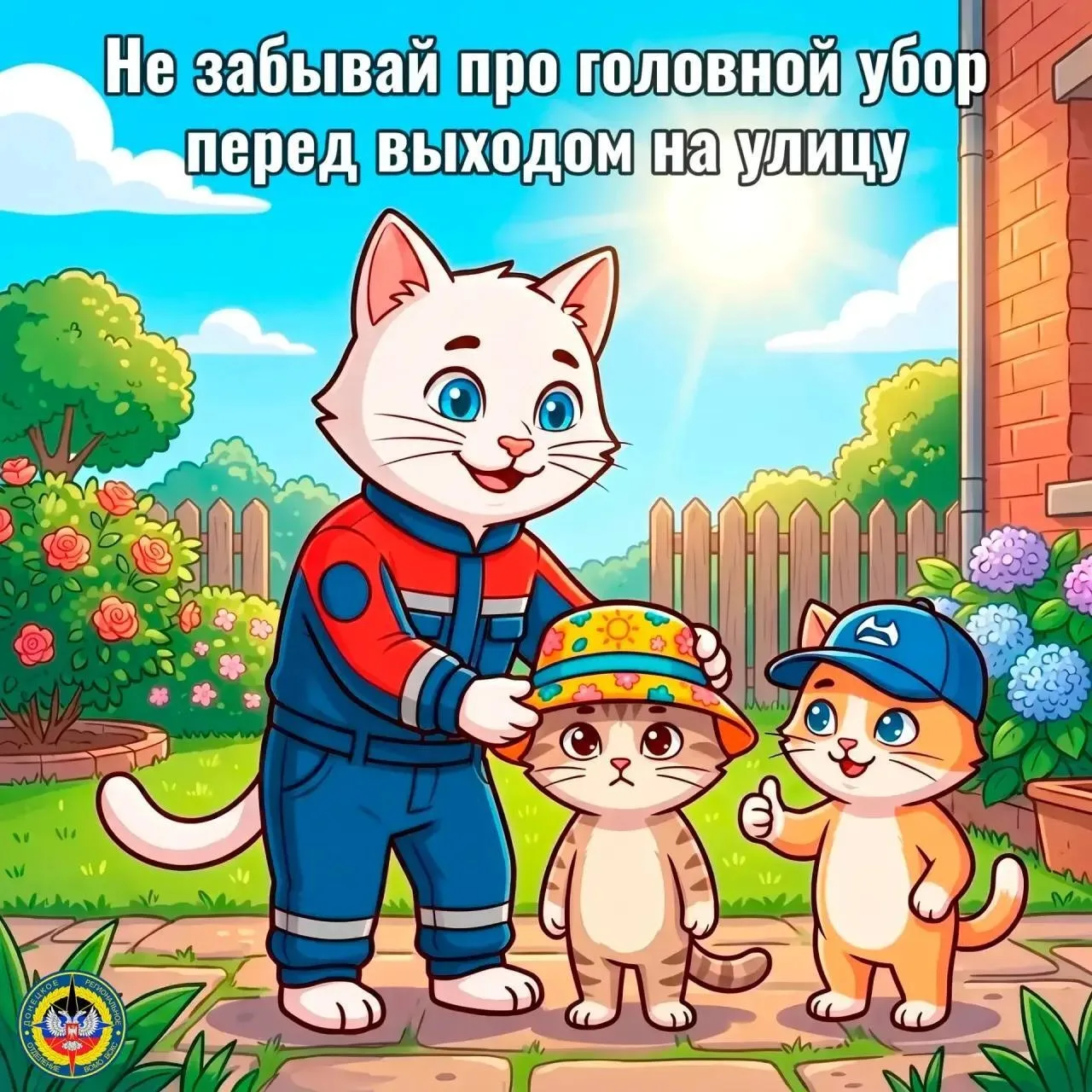 Студенты-спасатели напоминают о безопасности детей в летний период