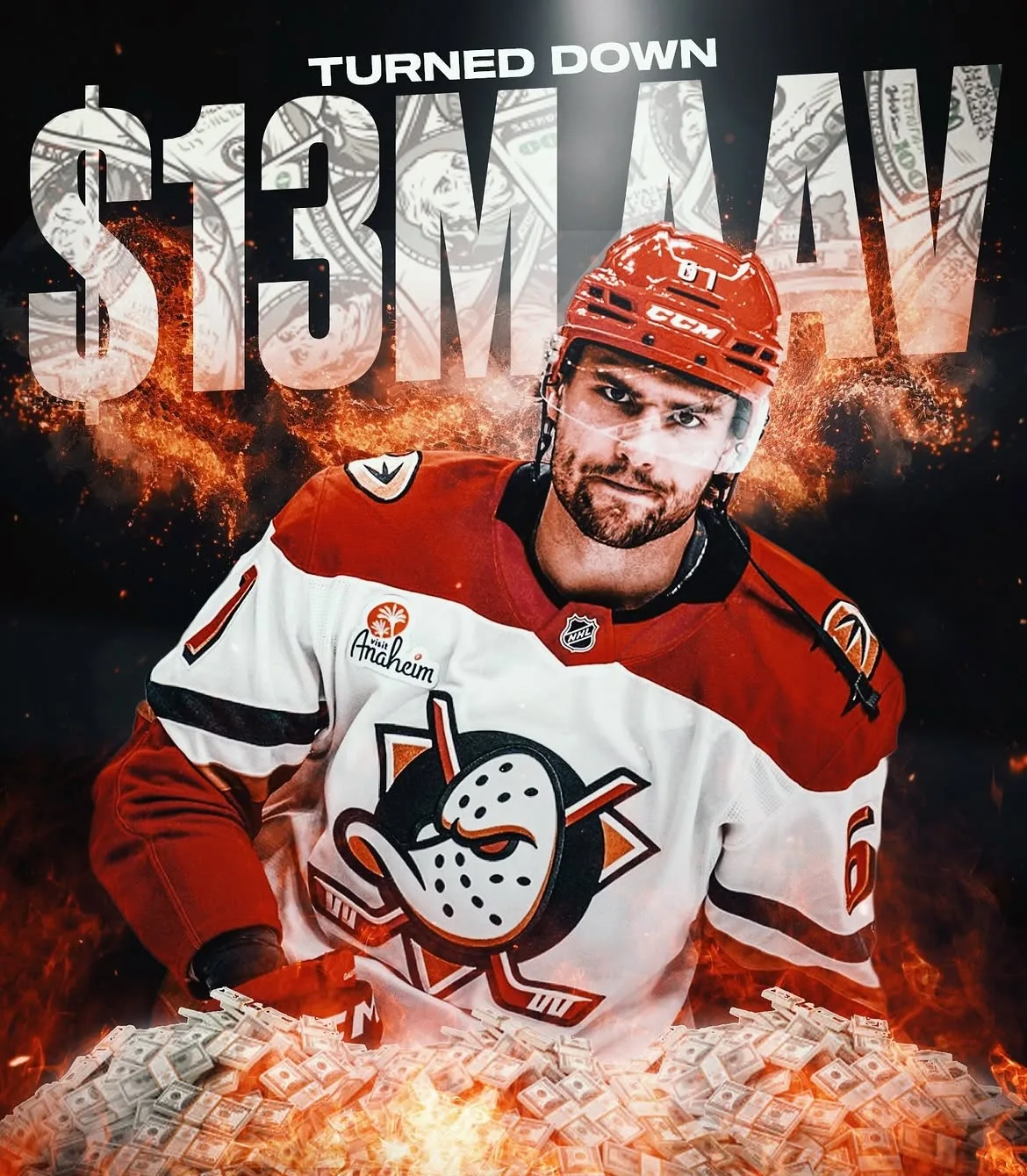 Журналист NHL Network Radio Пол Шахин заявил, что форвард «Анахайма» Каттер Готье откло...