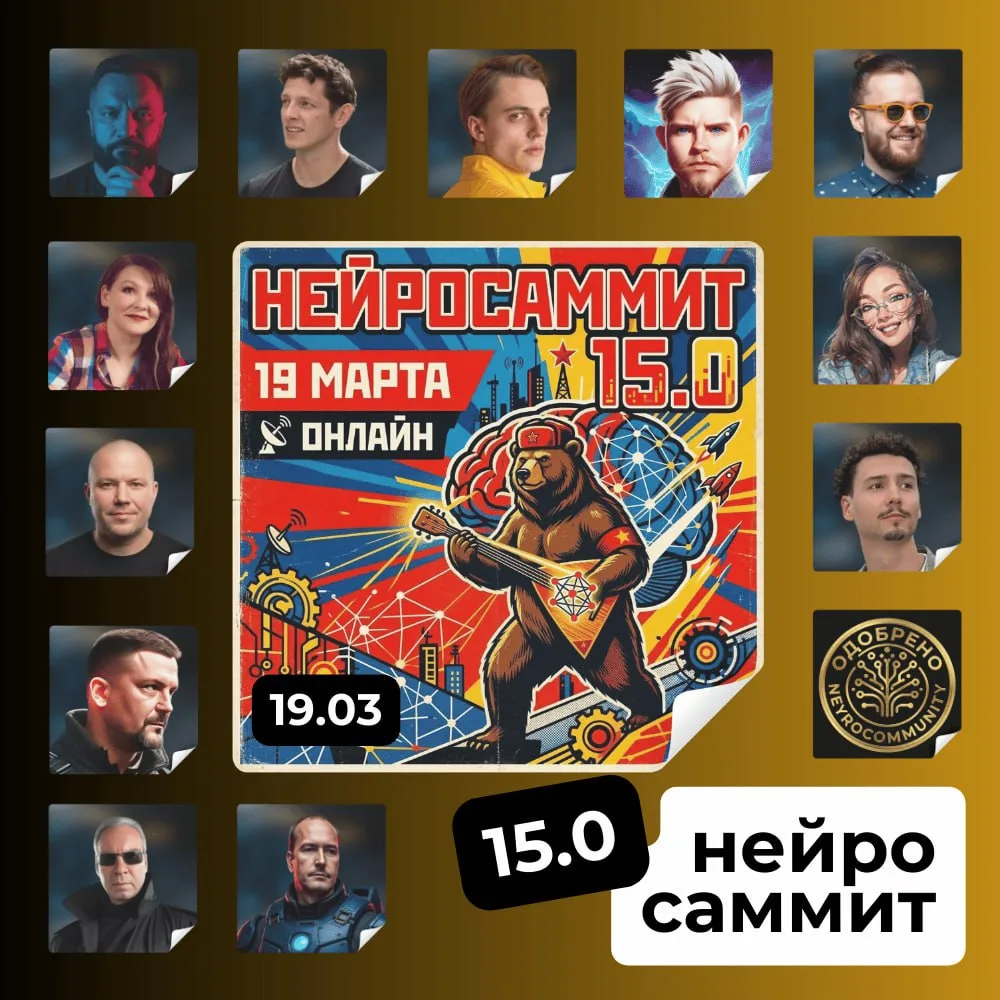 🤖 Новый Нейросаммит 15.0