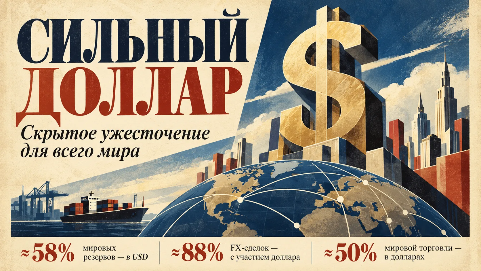 Сильный доллар — это всегда больше, чем валютная новость