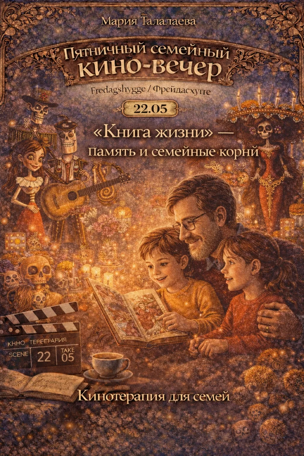 🎬 Пятничный семейный кино-вечер — Fredagshygge 
Я всё чаще замечаю, как детям важно знать не только