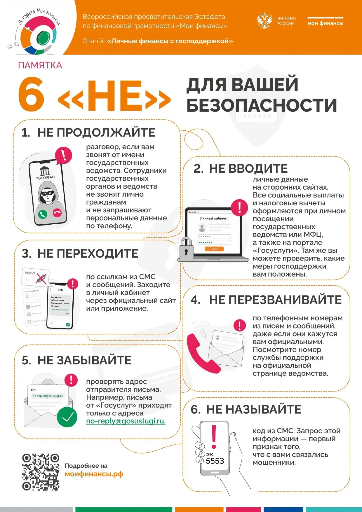 ❗️Стартовал десятый этап Всероссийской просветительской Эстафеты "Мои финансы" на тему:...