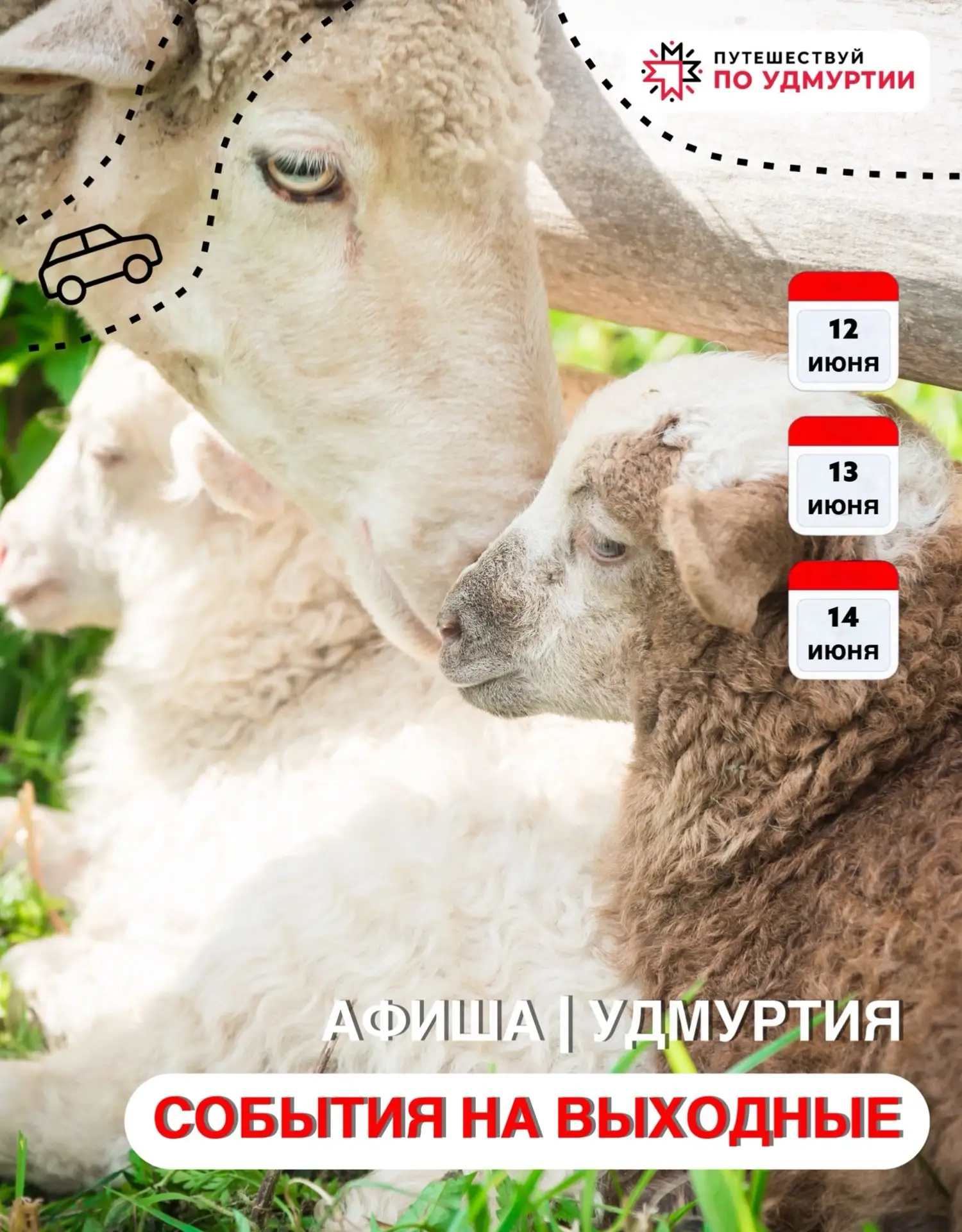 Впереди длинные выходные 🎉
Приглашаем провести их в Удмуртии!
Листайте афишу, планируйте отдых и пр
