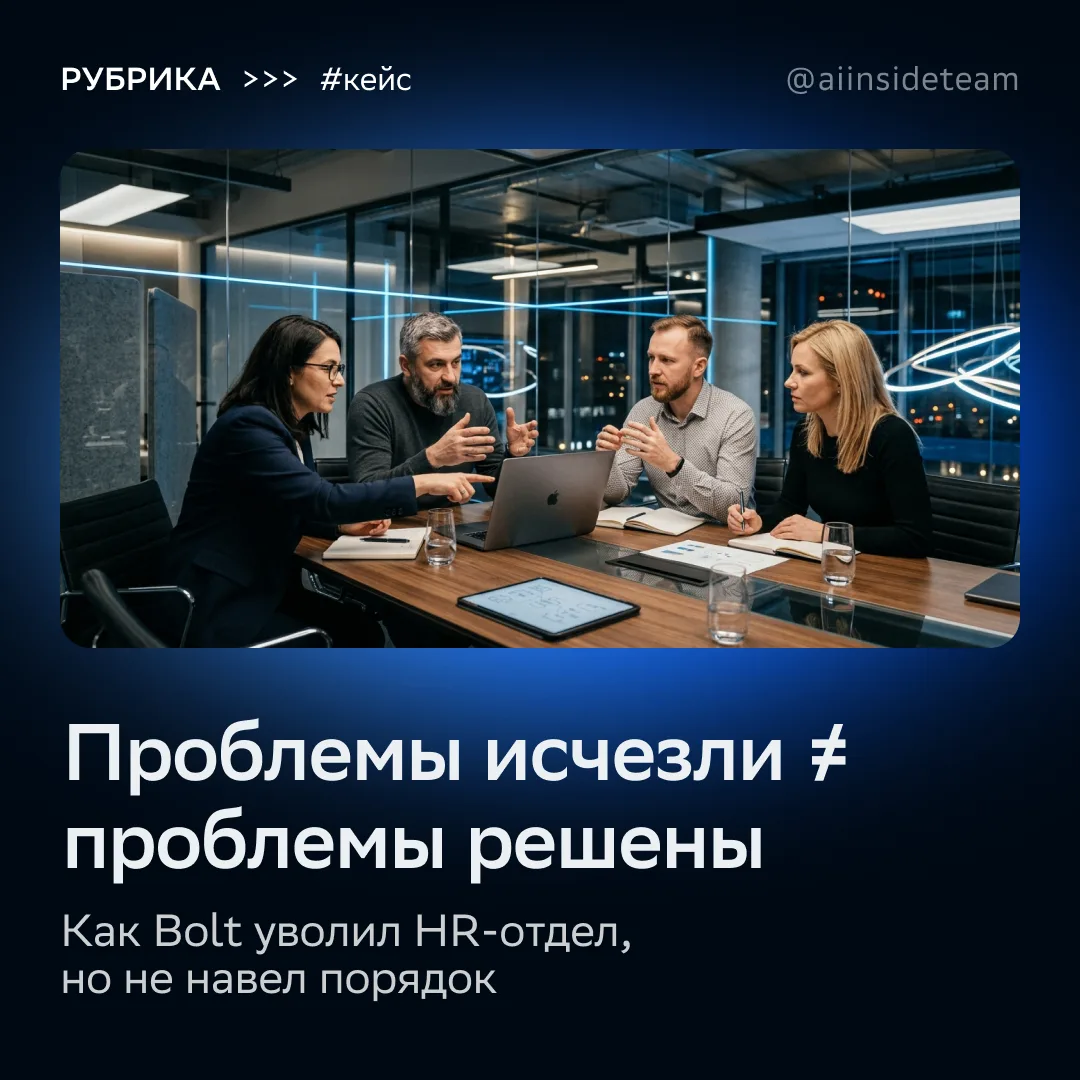 Кейс Bolt: почему увольнение 30% штата не лечит структуру, а только симптом

История Bolt, которую е