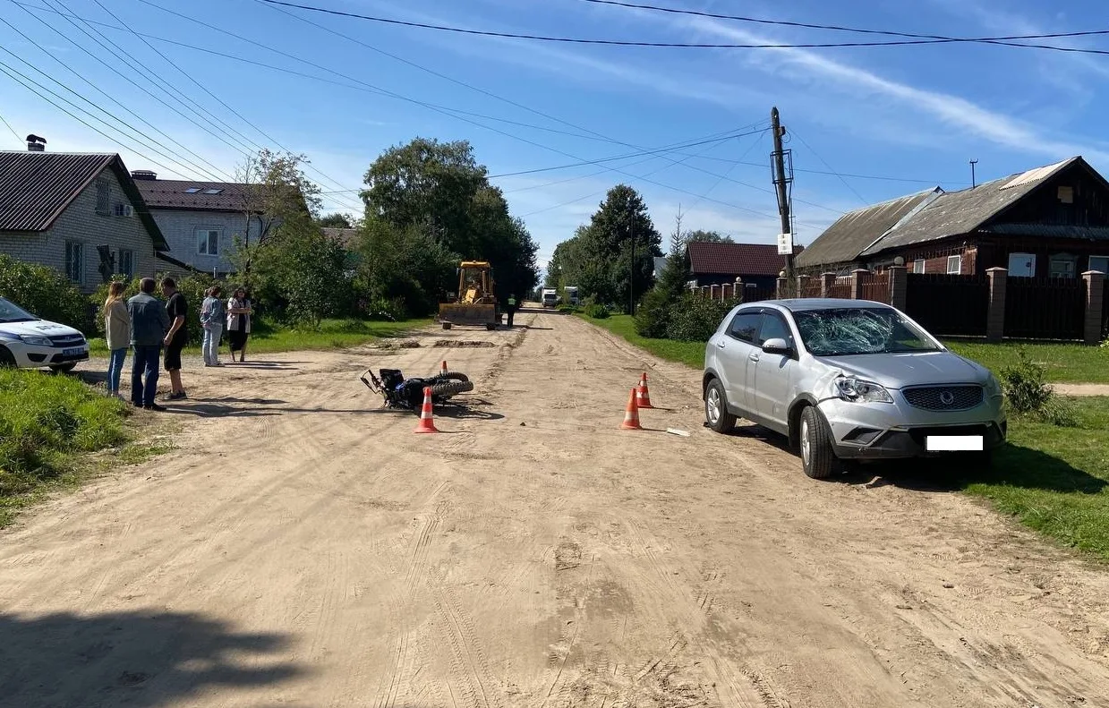 Кимрское дежавю — очередная авария с участием юного мотоциклиста