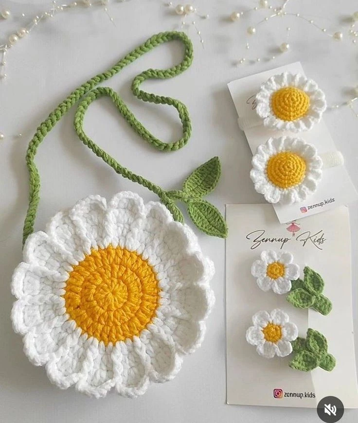 Идеи детских сумочек крючком 🌿