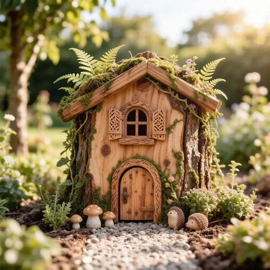 Домики из пня для маленьких чудес. Подборка идей 🌿✨

Для творческого садовода старый пень — это нач