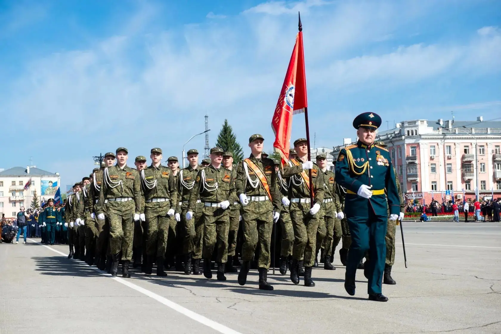 🎖️ Наши студенты в День Победы   9 мая в краевой столице прошли памятные торжественные мероприятия, 
