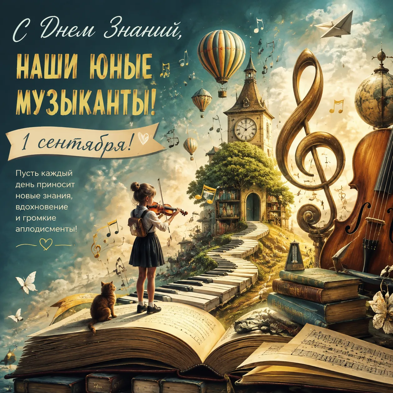🎓 1 сентября: открываем учебный год на высокой ноте! 🎶
