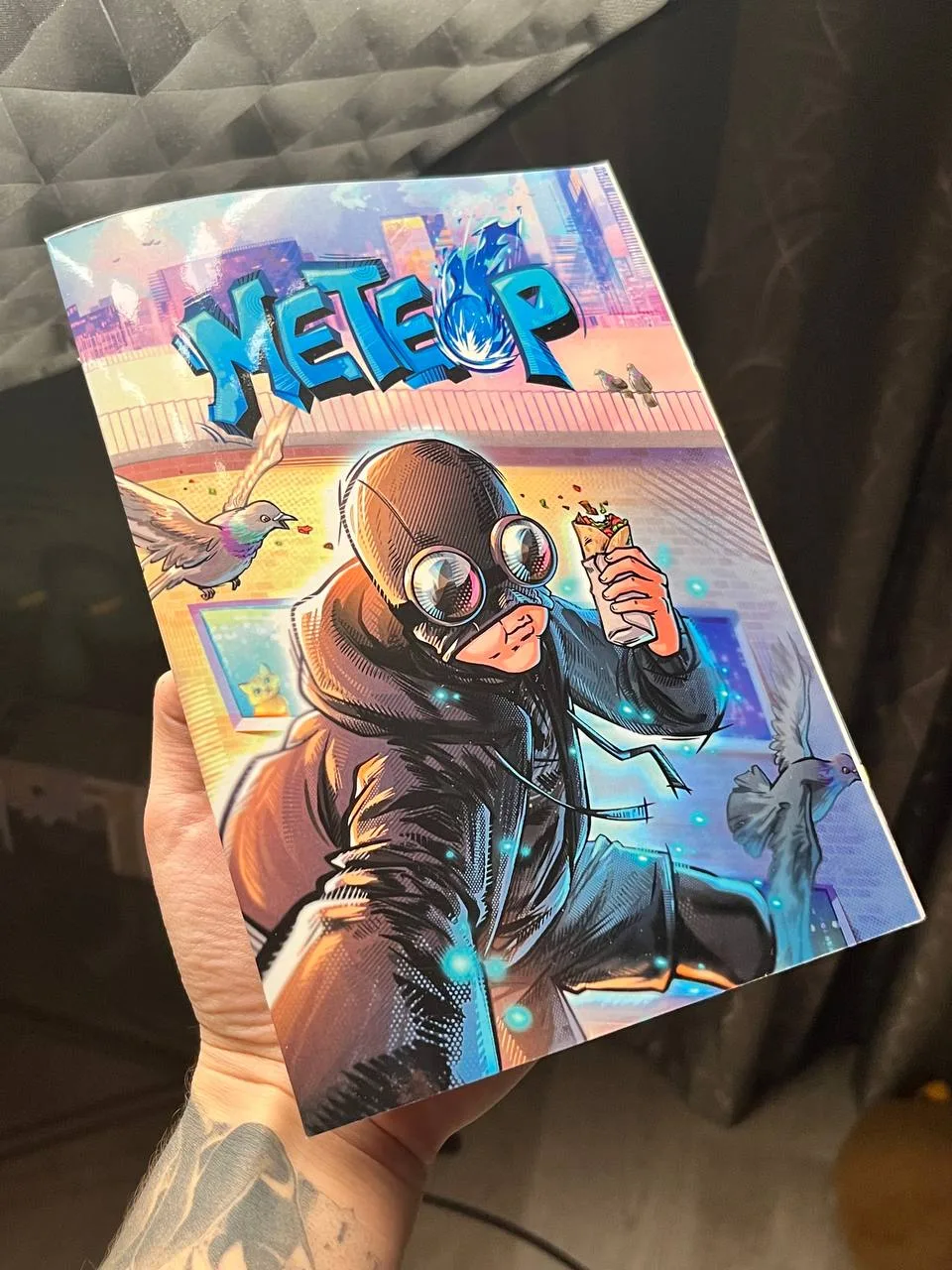 🦸 В Челябинске появился свой супергерой — «Метеор»