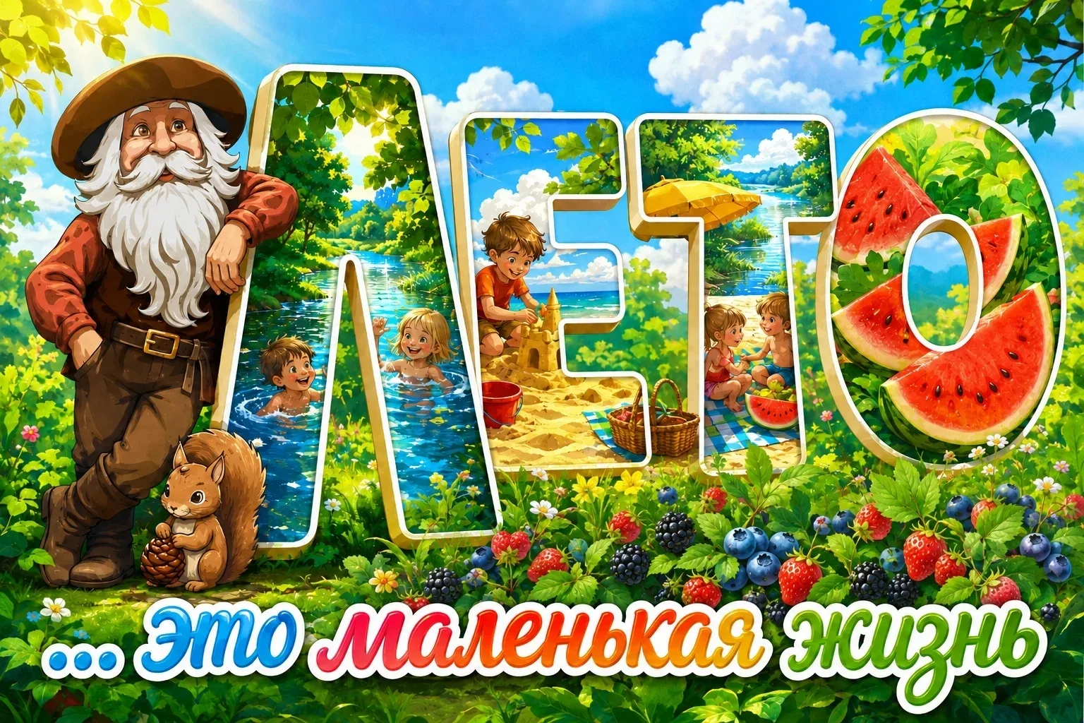 ☀️ Лето — это маленькая жизнь! ☀️